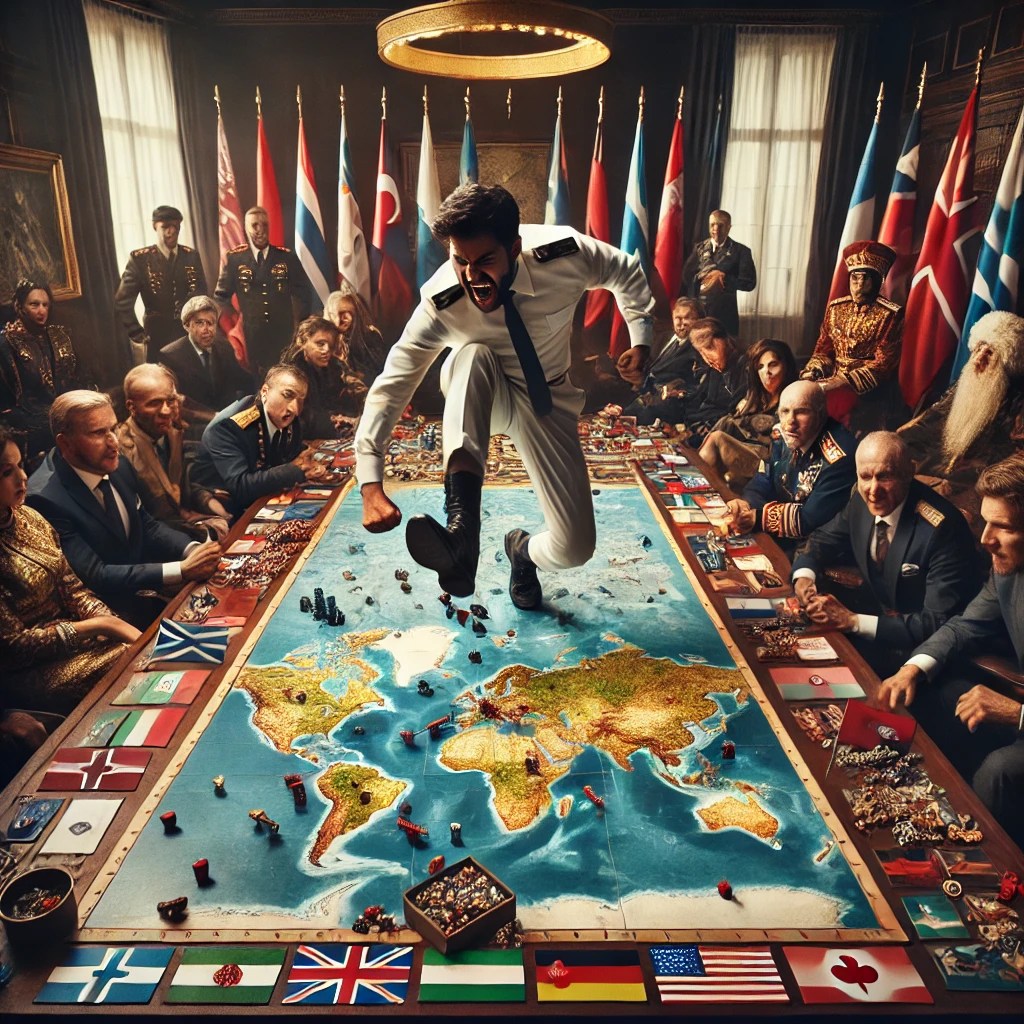 Russians kicking the&nbsp;table!